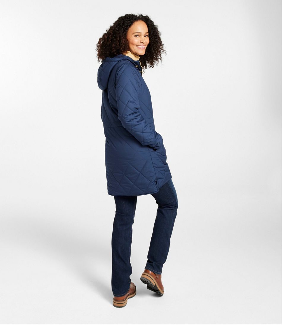 Women's Bean's Cozy Quilted Coat L.L.Bean Everyday