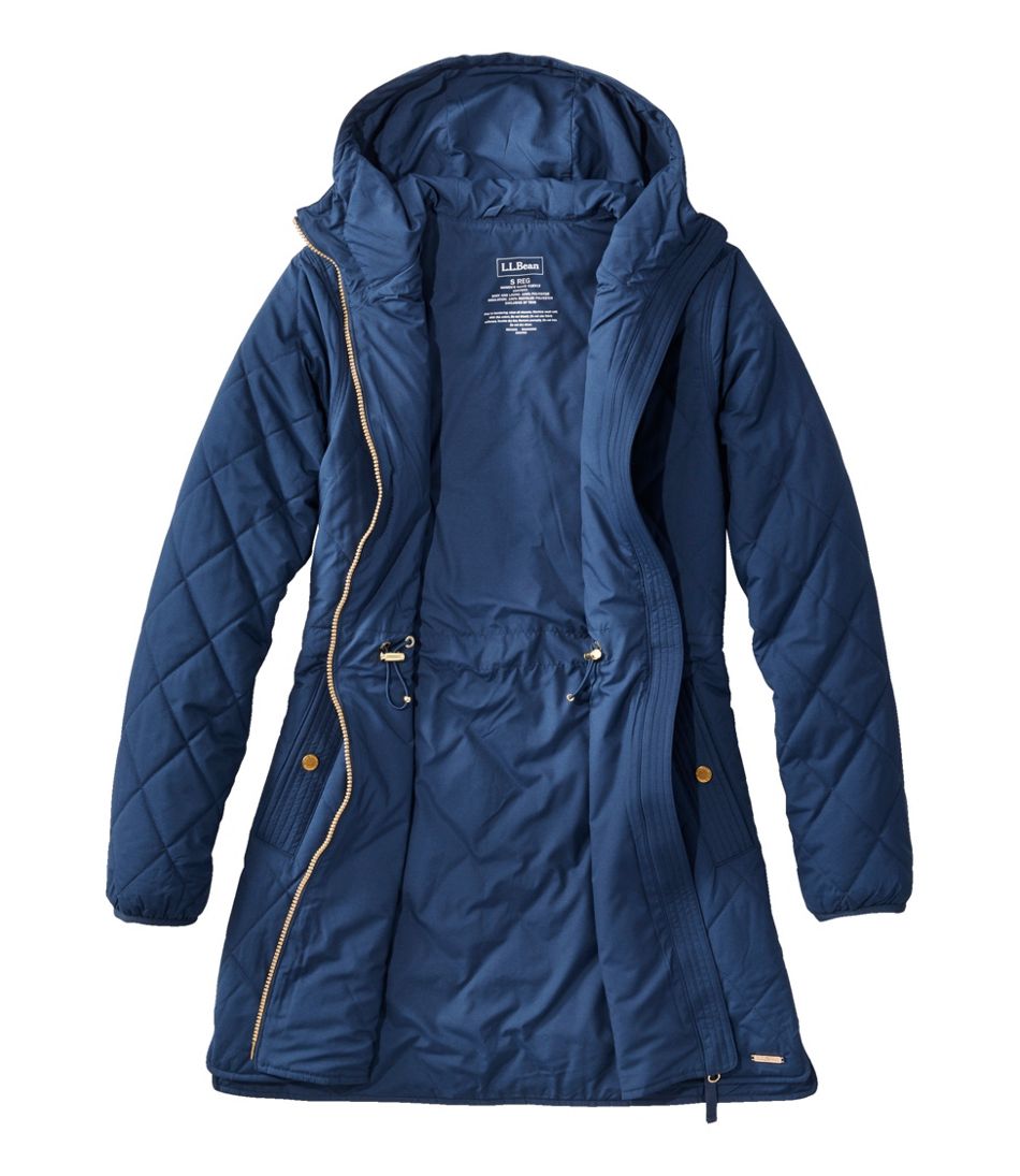 Women's Bean's Cozy Quilted Coat L.L.Bean Everyday