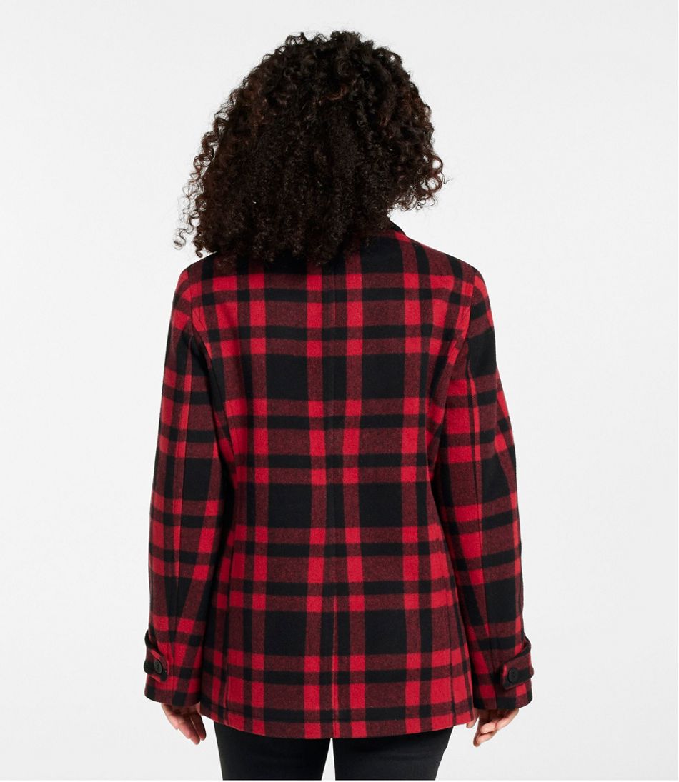 Women's Classic Lambswool Peacoat, Pattern L.L.Bean Essential