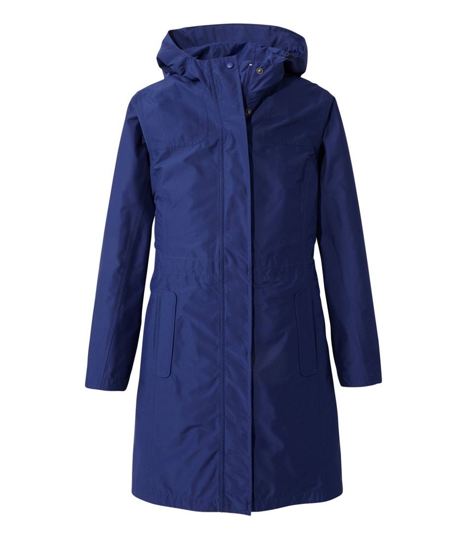 Women's H2OFF Raincoat, PrimaLoft-Lined L.L.Bean New
