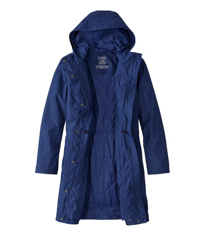 Women's H2OFF Raincoat, PrimaLoft-Lined L.L.Bean New