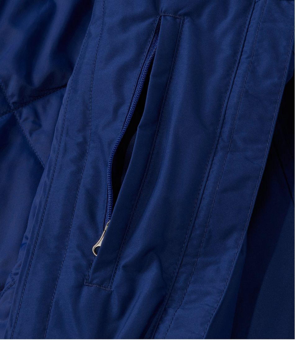 Women's H2OFF Raincoat, PrimaLoft-Lined L.L.Bean New