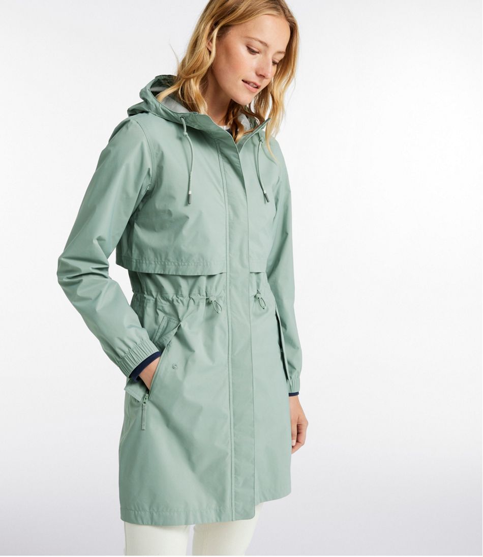 Women's Wharf Street Raincoat L.L.Bean Featured