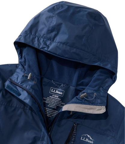 Women's Trail Model Rain Jacket, Fleece-Lined L.L.Bean Premium