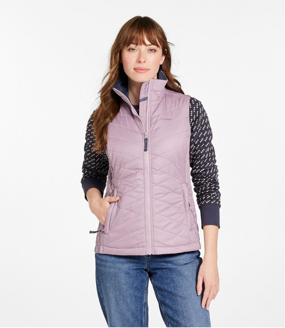 Women's Fleece-Lined PrimaLoft Vest L.L.Bean Essential