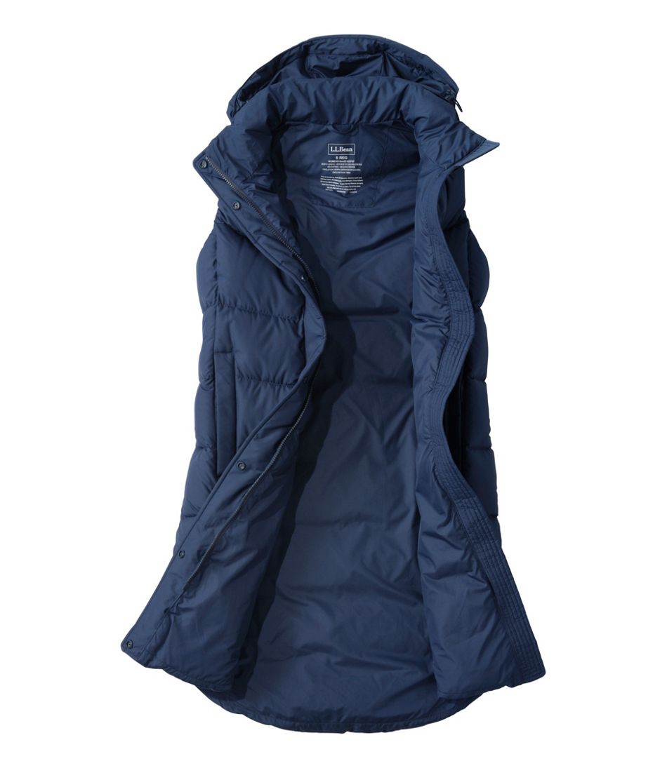 Women's Popham Puffer Long Vest L.L.Bean New