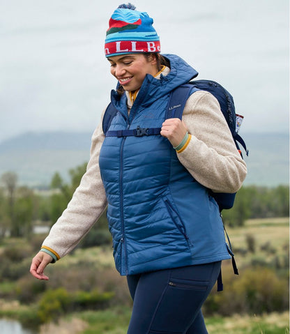 Women's PrimaLoft Packaway Long Vest L.L.Bean Featured