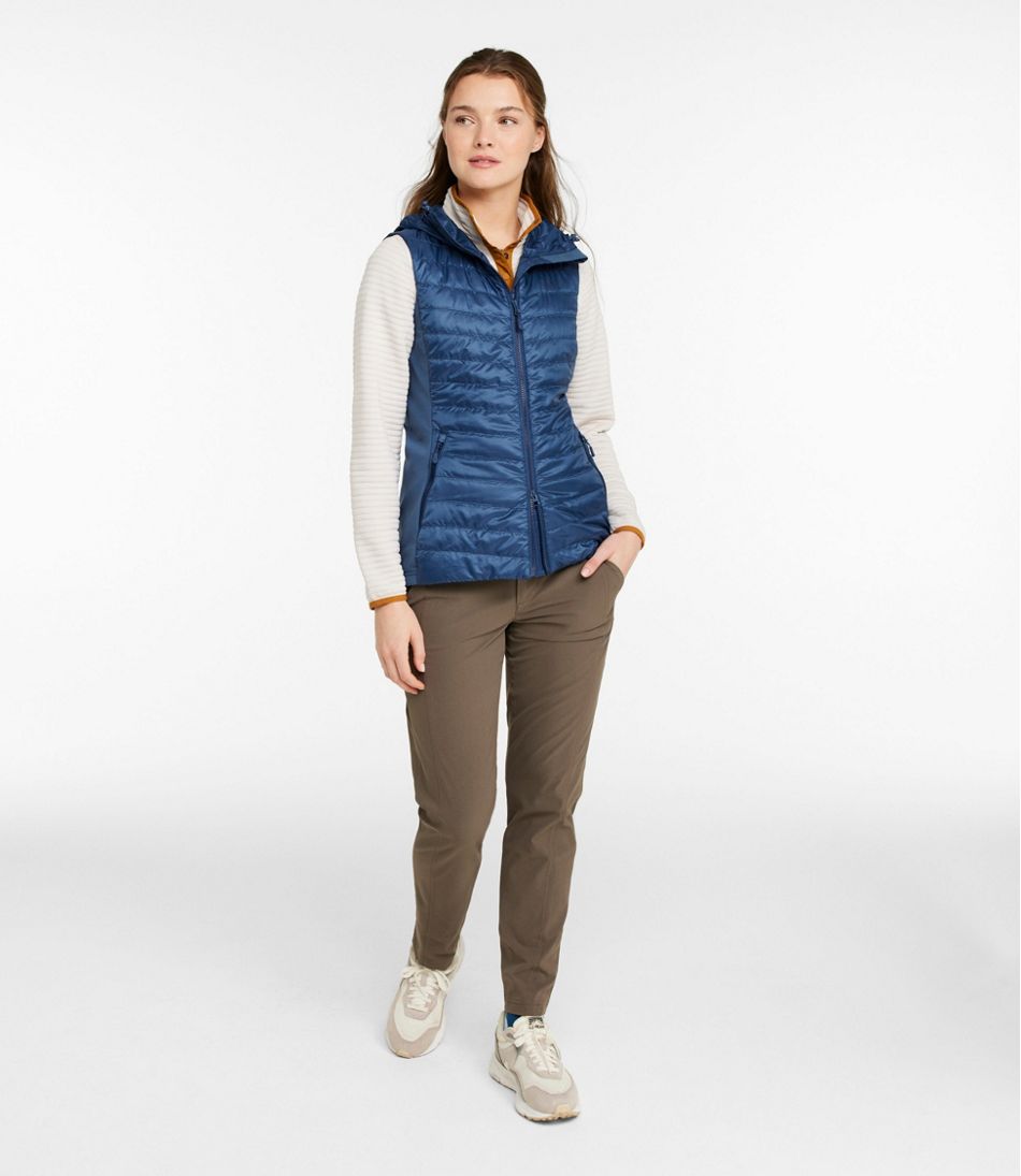 Women's PrimaLoft Packaway Long Vest L.L.Bean Featured