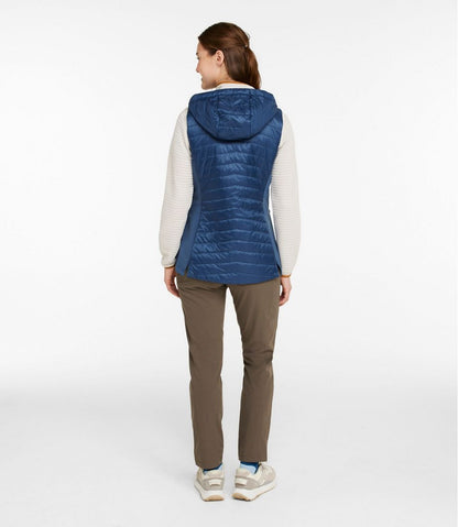 Women's PrimaLoft Packaway Long Vest L.L.Bean Featured