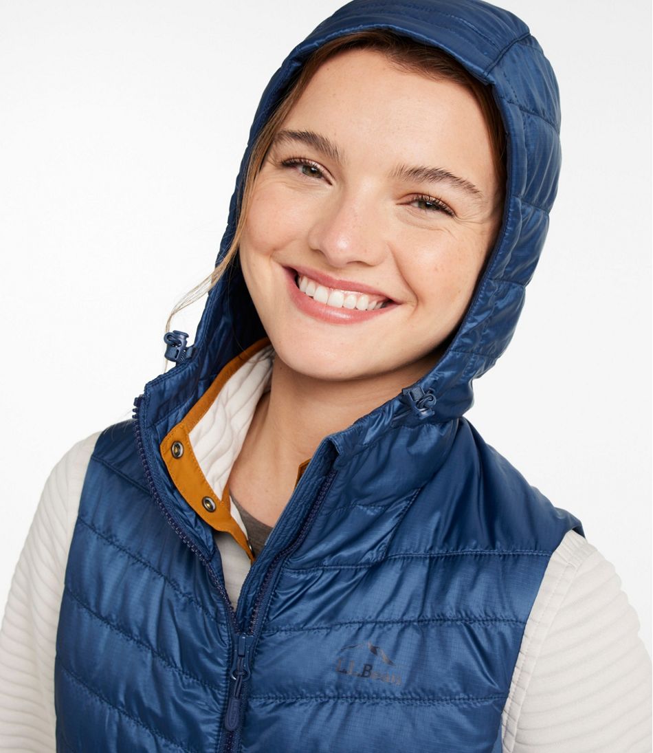 Women's PrimaLoft Packaway Long Vest L.L.Bean Featured