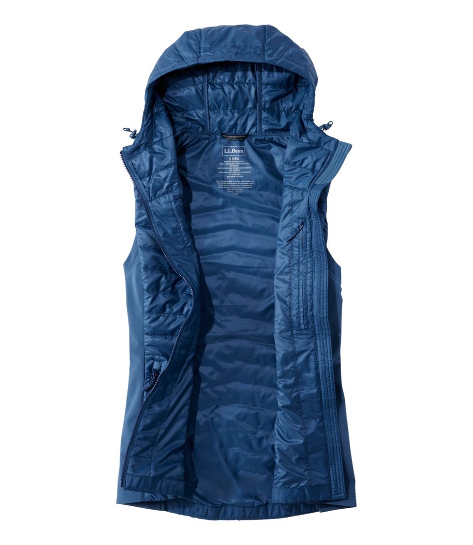 Women's PrimaLoft Packaway Long Vest L.L.Bean Featured