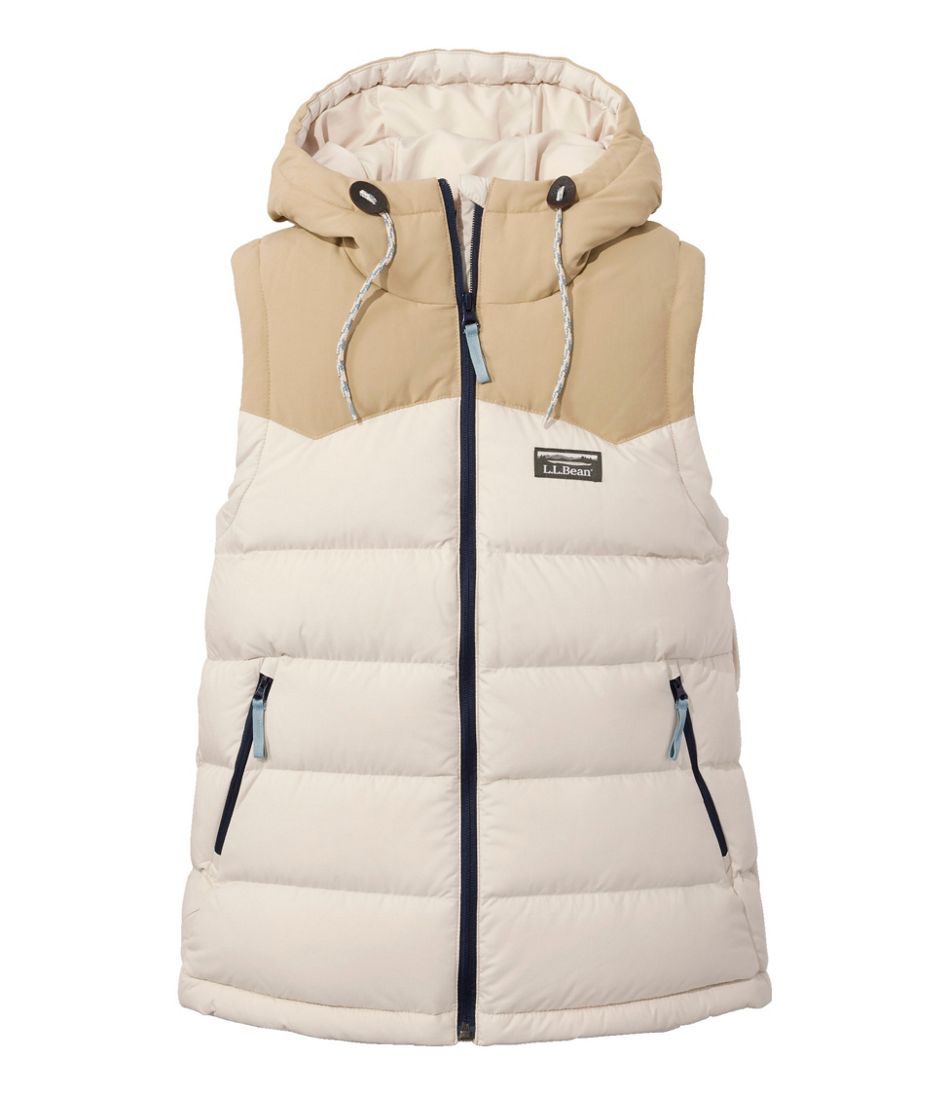 Women's Mountain Classic Hooded Down Vest L.L.Bean Recommended