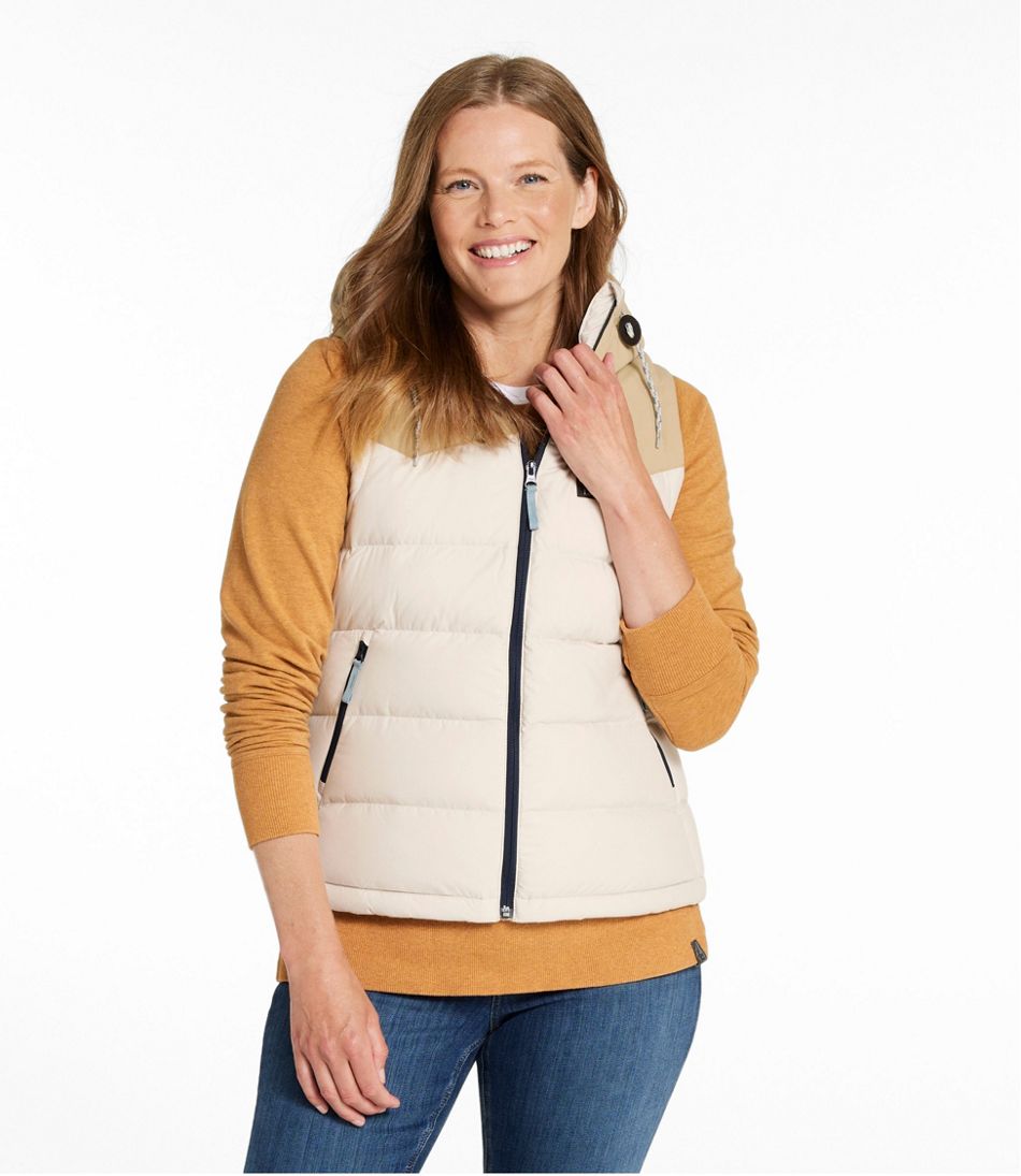 Women's Mountain Classic Hooded Down Vest L.L.Bean Recommended