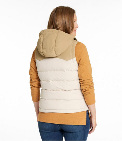 Women's Mountain Classic Hooded Down Vest L.L.Bean Recommended