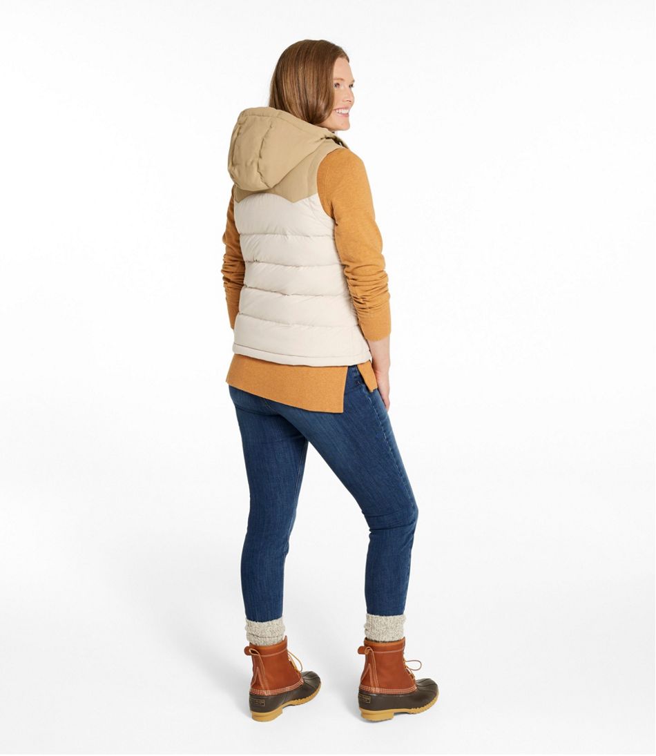 Women's Mountain Classic Hooded Down Vest L.L.Bean Recommended