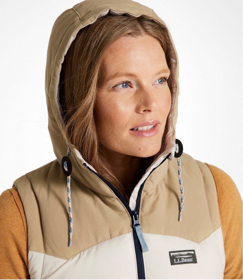 Women's Mountain Classic Hooded Down Vest L.L.Bean Recommended