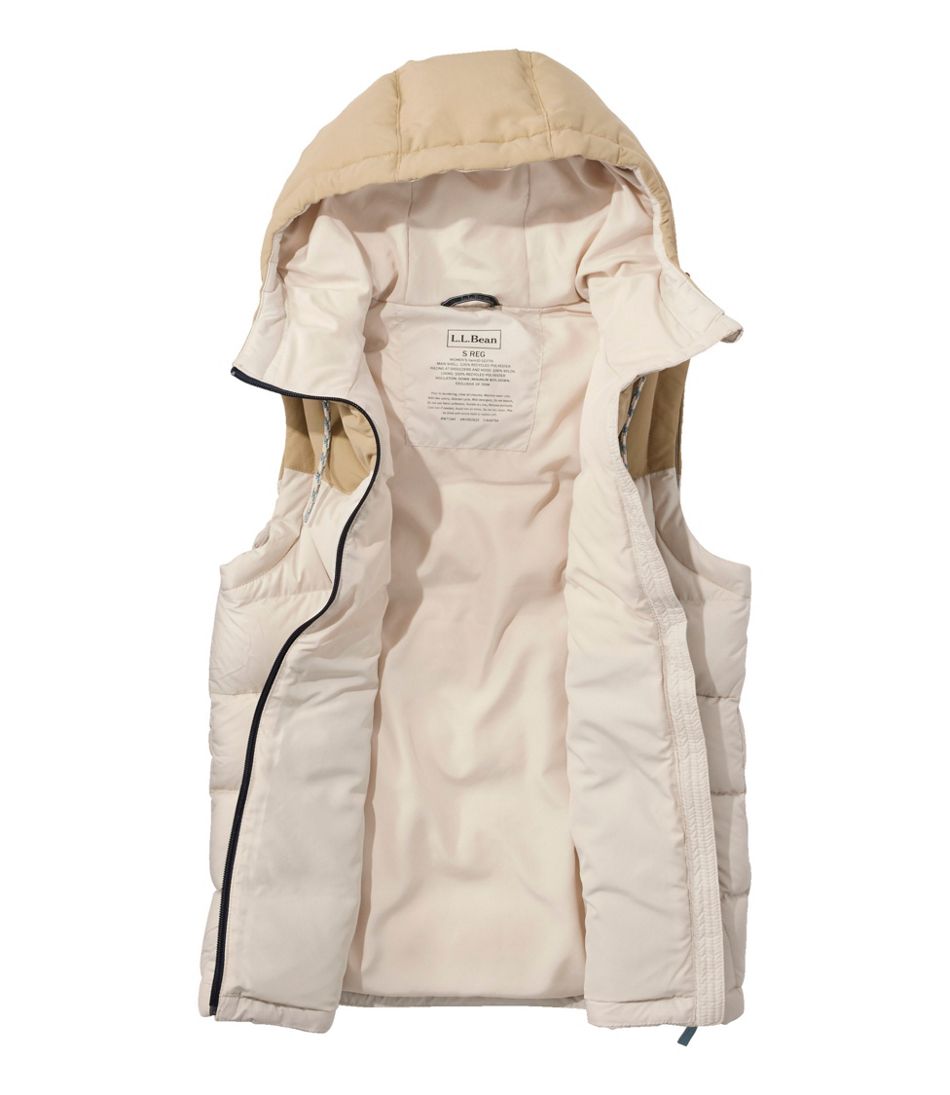 Women's Mountain Classic Hooded Down Vest L.L.Bean Recommended