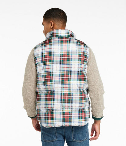 Adults' Bean's Trail Model Down Vest '82, Print L.L.Bean Value