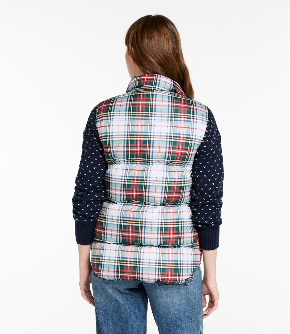Adults' Bean's Trail Model Down Vest '82, Print L.L.Bean Value