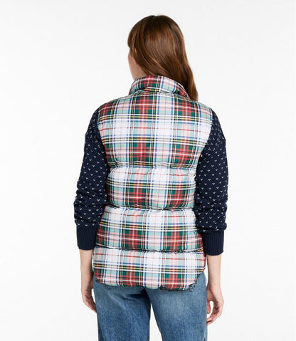 Adults' Bean's Trail Model Down Vest '82, Print L.L.Bean Value