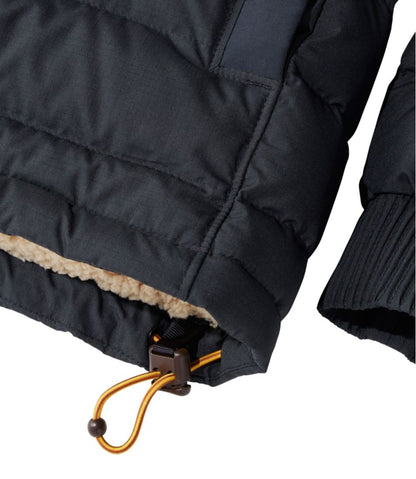 Men's Mountain Classic Down Hooded Jacket, Sherpa-Lined L.L.Bean Essential