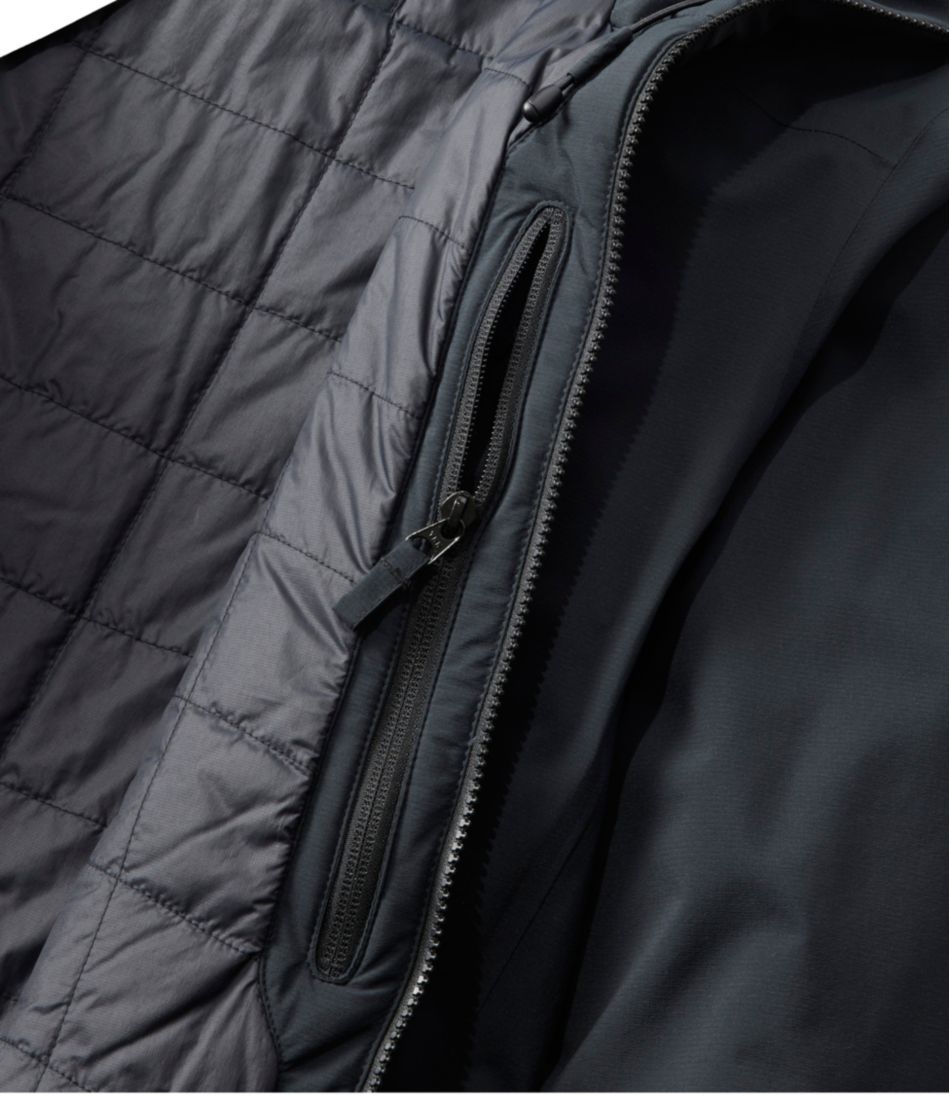Men's Waterproof PrimaLoft Packaway Jacket L.L.Bean New