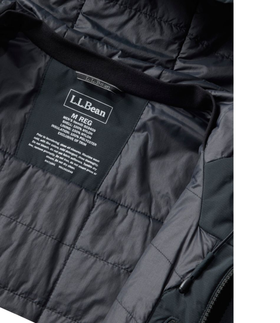 Men's Waterproof PrimaLoft Packaway Jacket L.L.Bean New