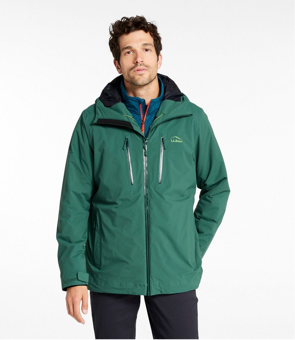Men's Waterproof PrimaLoft Packaway Jacket L.L.Bean New