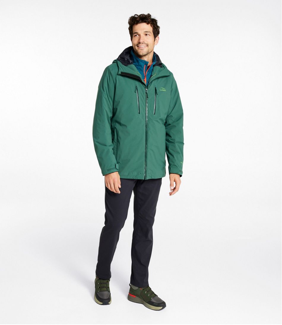 Men's Waterproof PrimaLoft Packaway Jacket L.L.Bean New