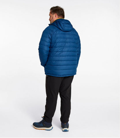 Men's Bean's Down Hooded Jacket L.L.Bean Featured