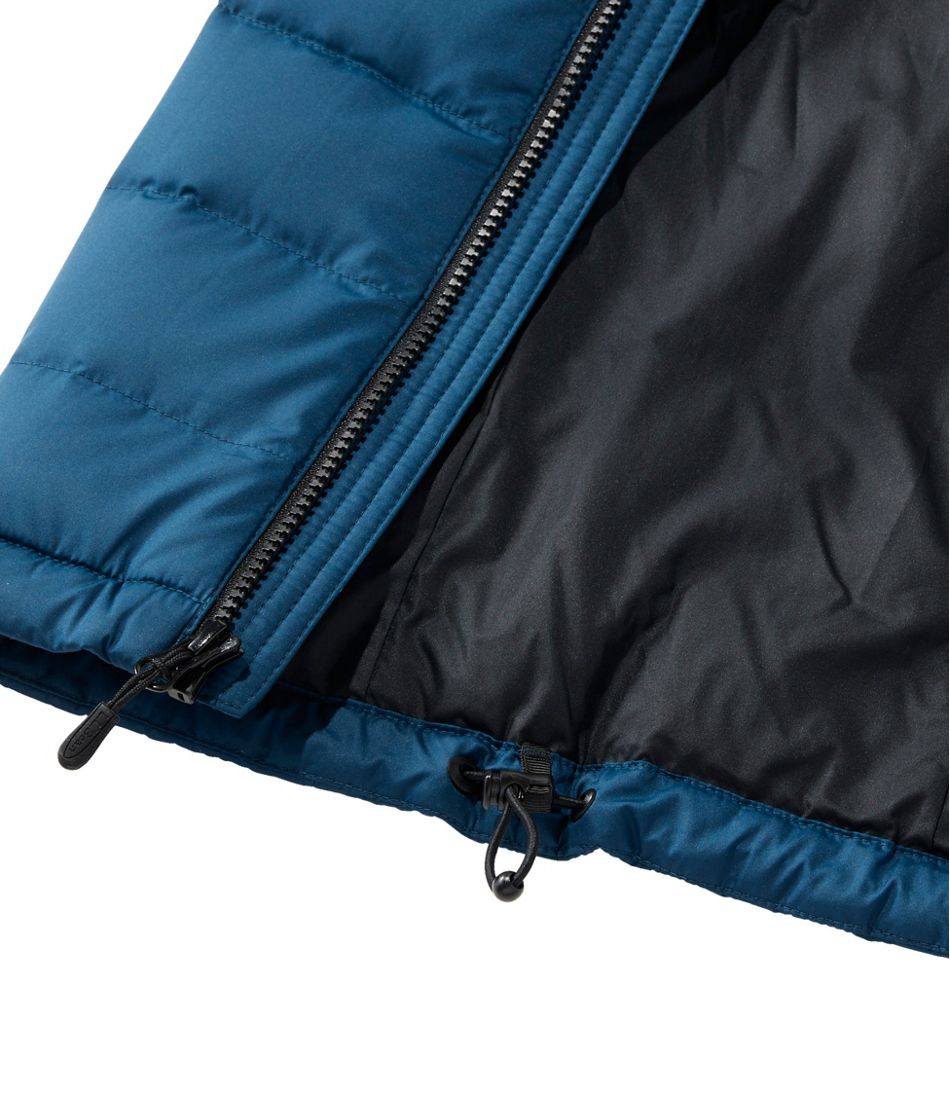 Men's Bean's Down Hooded Jacket L.L.Bean Featured