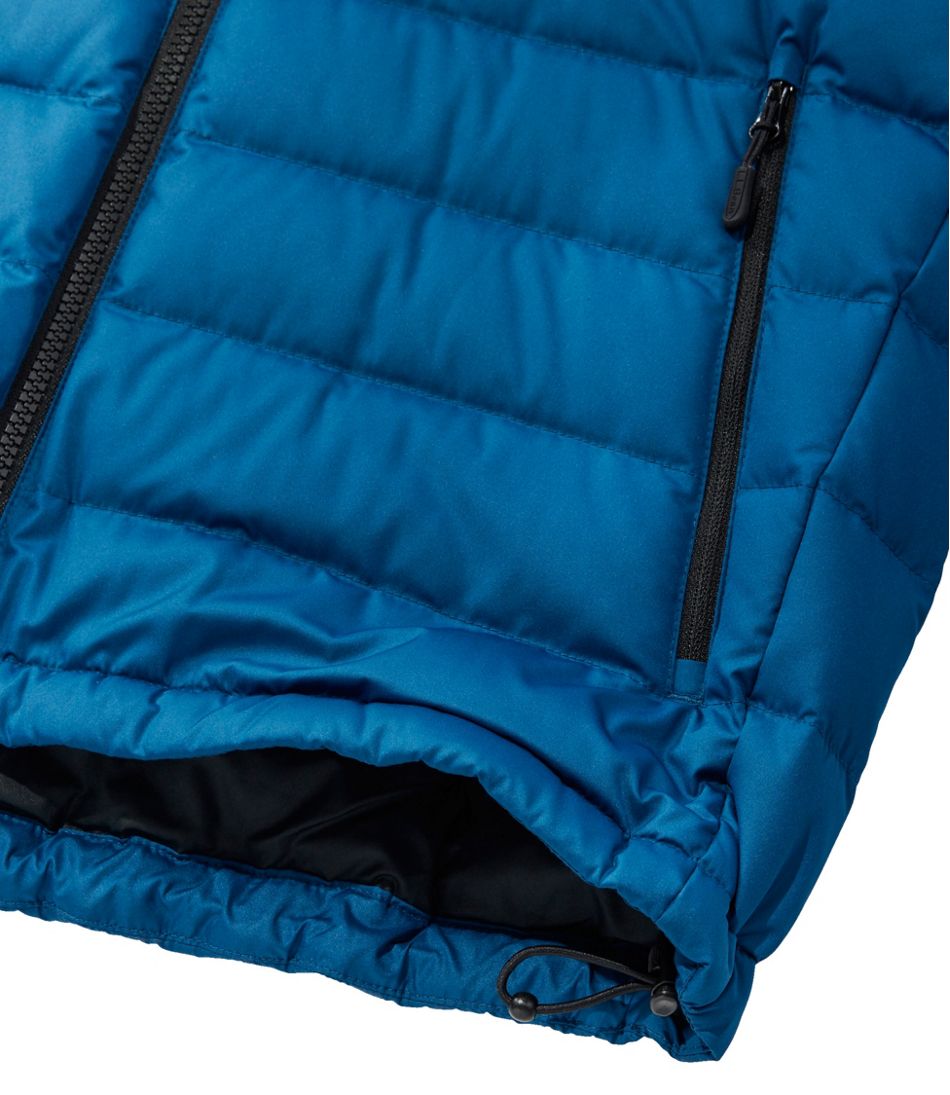 Men's Bean's Down Hooded Jacket L.L.Bean Featured