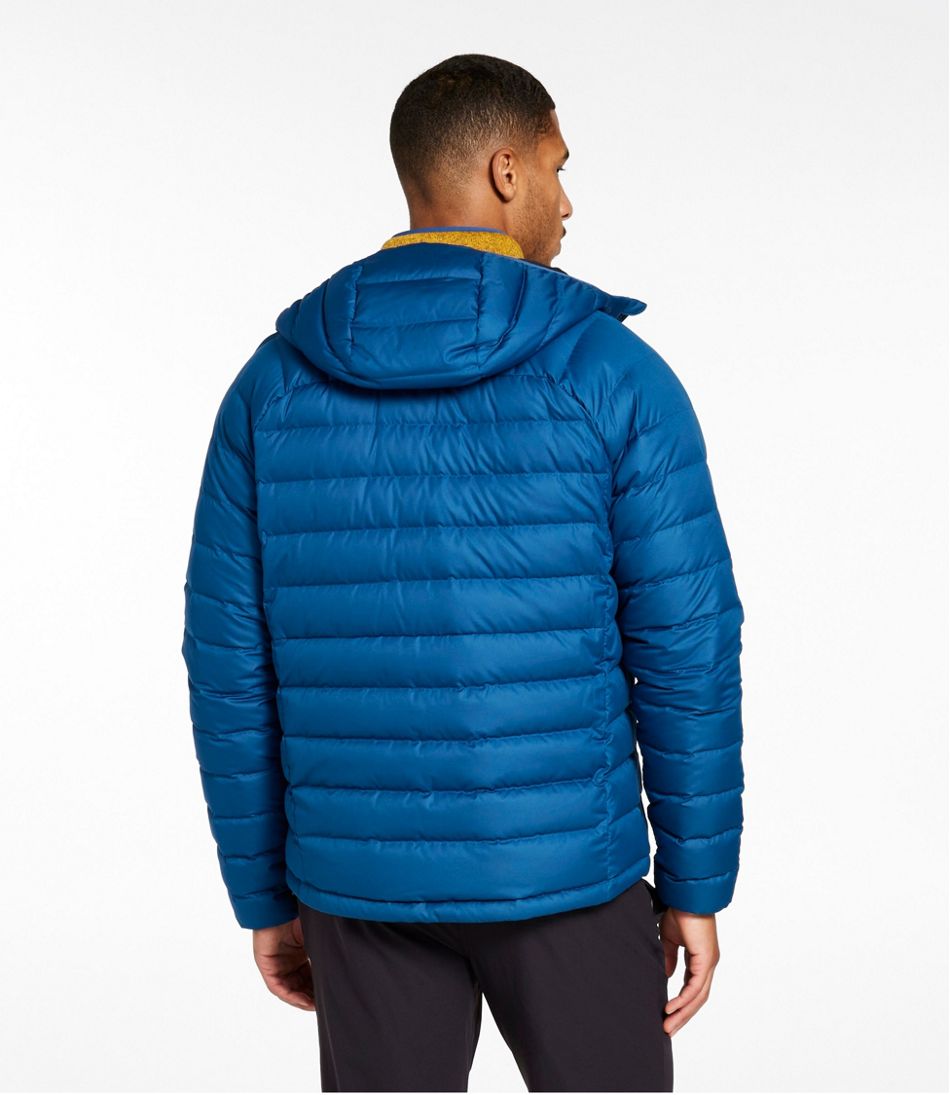 Men's Bean's Down Hooded Jacket L.L.Bean Featured