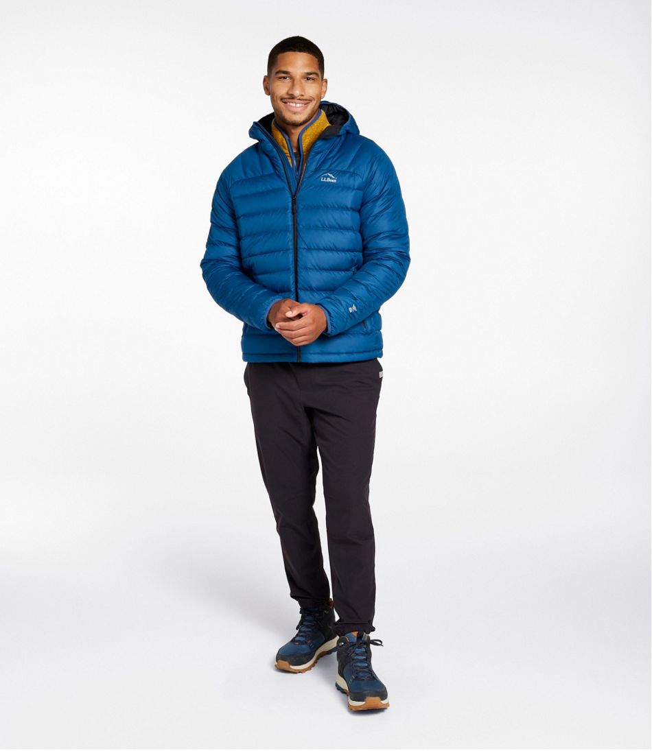 Men's Bean's Down Hooded Jacket L.L.Bean Featured