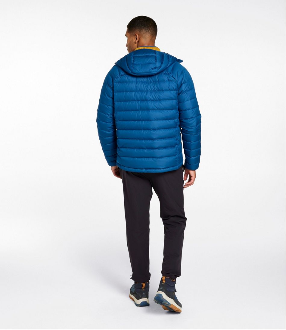 Men's Bean's Down Hooded Jacket L.L.Bean Featured