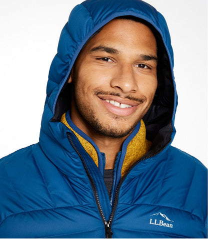 Men's Bean's Down Hooded Jacket L.L.Bean Featured