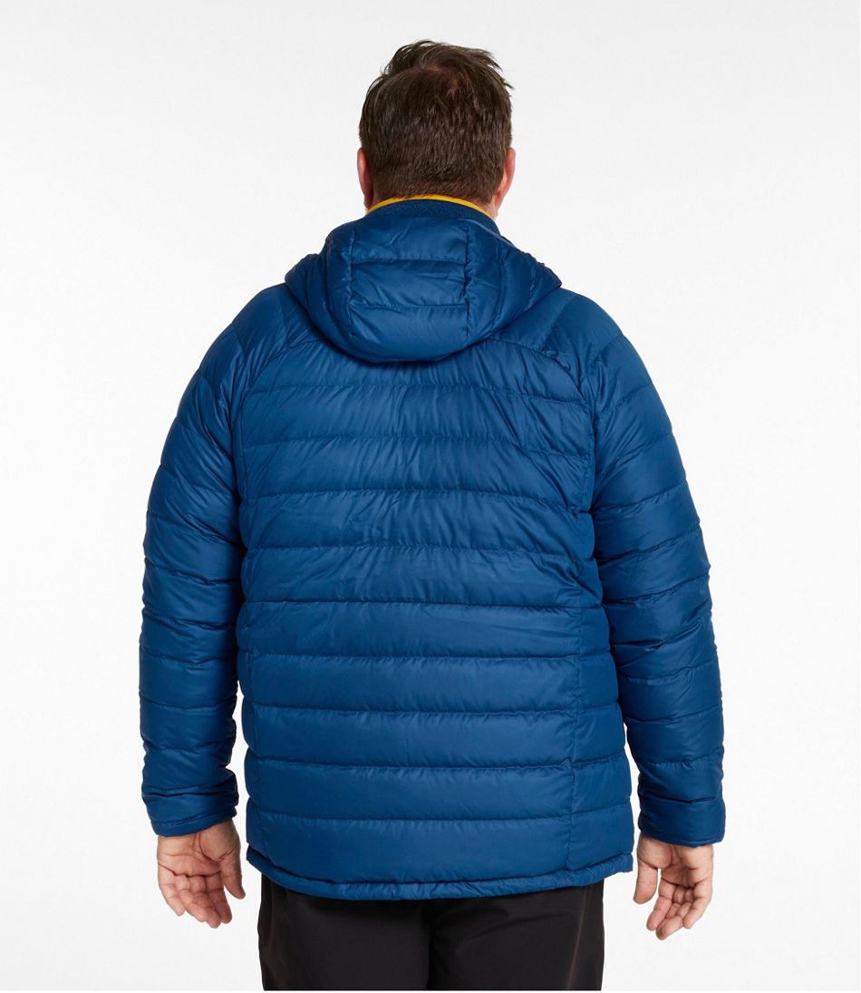 Men's Bean's Down Hooded Jacket L.L.Bean Featured