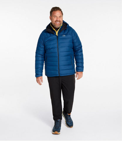 Men's Bean's Down Hooded Jacket L.L.Bean Featured