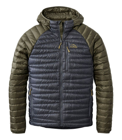 Men's Ultralight 850 Down Sweater Hooded Jacket L.L.Bean Classic