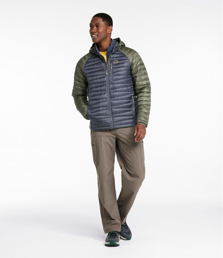 Men's Ultralight 850 Down Sweater Hooded Jacket L.L.Bean Classic