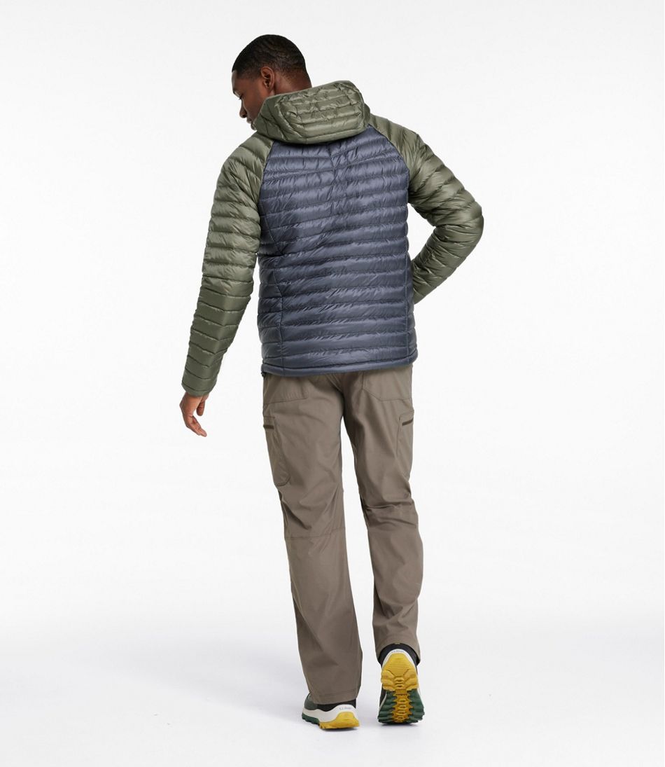 Men's Ultralight 850 Down Sweater Hooded Jacket L.L.Bean Classic