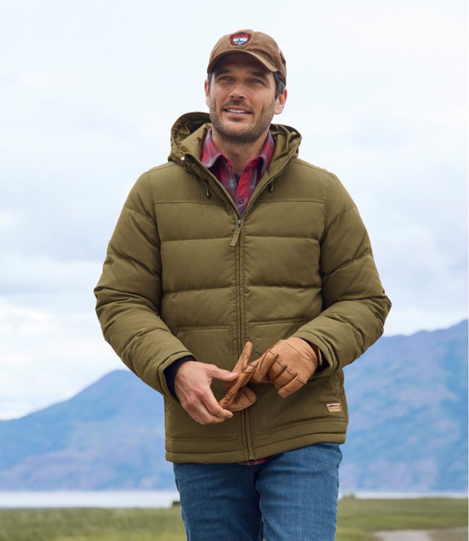 Men's Bean's Utility Puffer Jacket L.L.Bean Premium