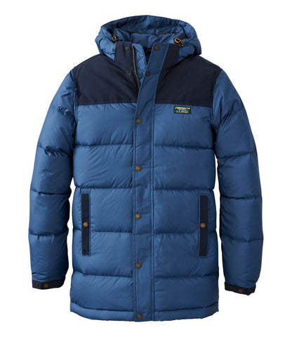 Men's Mountain Classic Down Parka, Colorblock L.L.Bean Popular