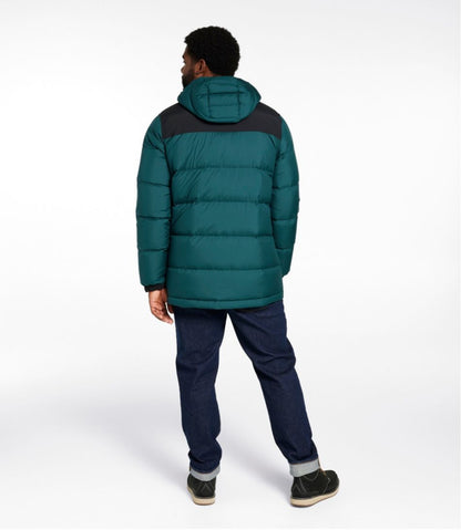 Men's Mountain Classic Down Parka, Colorblock L.L.Bean Popular