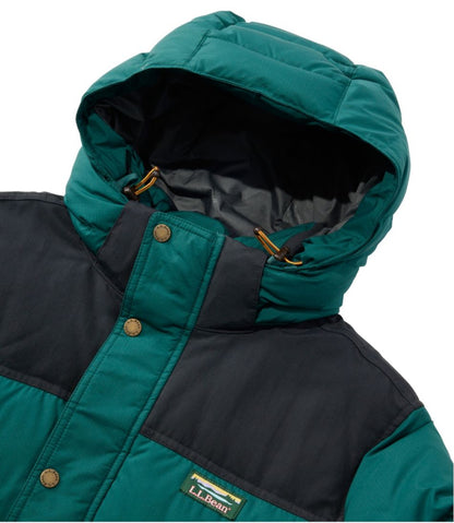 Men's Mountain Classic Down Parka, Colorblock L.L.Bean Popular