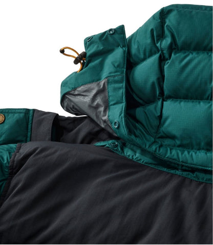 Men's Mountain Classic Down Parka, Colorblock L.L.Bean Popular