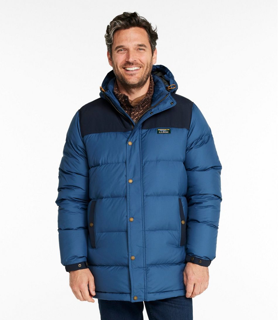 Men's Mountain Classic Down Parka, Colorblock L.L.Bean Popular