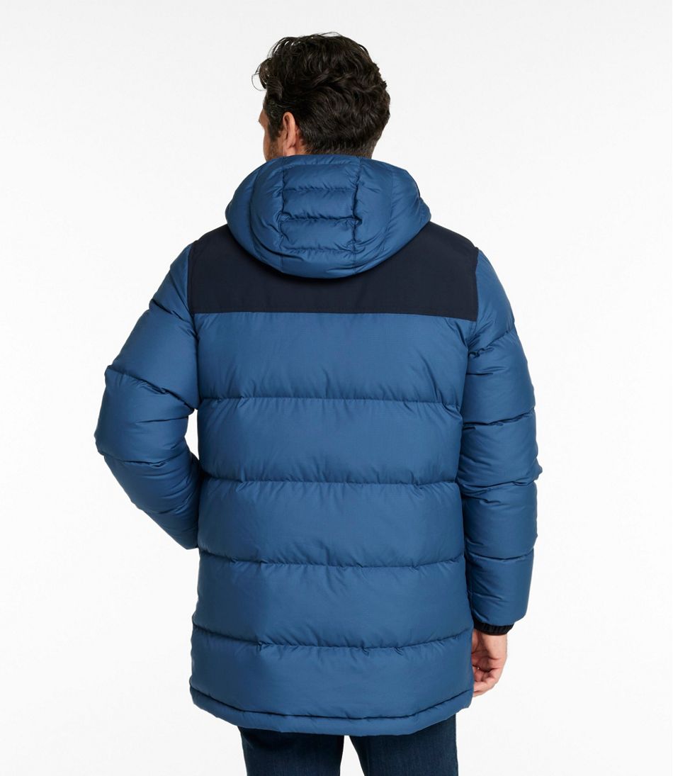 Men's Mountain Classic Down Parka, Colorblock L.L.Bean Popular