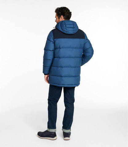 Men's Mountain Classic Down Parka, Colorblock L.L.Bean Popular