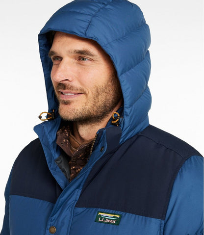 Men's Mountain Classic Down Parka, Colorblock L.L.Bean Popular